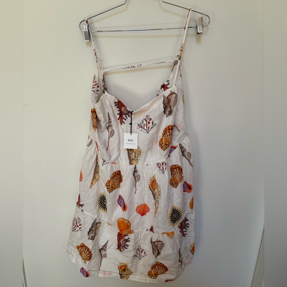 NWT Anthropologie Malai x Anthropologie Capri Mini Dress Size Large - Picture 15 of 16